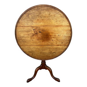 A Antique Walnut Queen Anne Tilt Top Tea Table, Pennsylvania, Circa 1770s