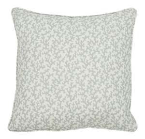Schumacher X Veere Grenney Folly 18" Pillow in Orpington Blue
