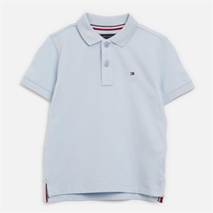 Tommy Hilfiger Boys Flag Polo Breezy Blue