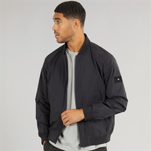Tommy Hilfiger Mens Bomber Jacket Black