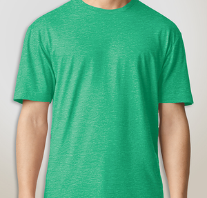 Gildan Lightweight Cotton T-shirt - Heather Irish Green