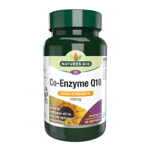 Co-Enzyme Q10 - High Strength (Natures Aid) 30 Caps