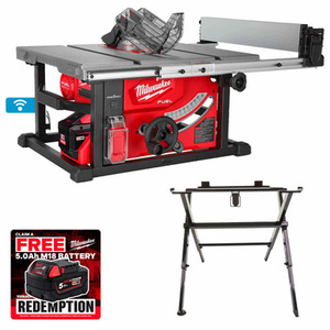 Milwaukee M18 FTS210-121B 210mm Fuel One-Key Table Saw 18V with Stand (Body Only)