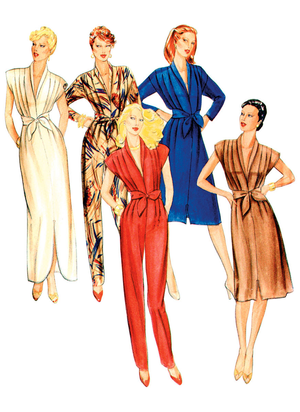 Patron de combinaison et robe - Butterick 7036