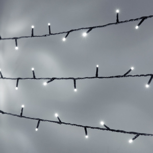 Essential Connect White Connectable Fairy Lights Green Cable
