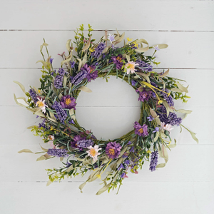 45cm Lavender Wreath