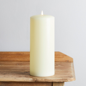TruGlow® Ivory LED Chapel Candle 30cm With Remote Control