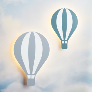 Hot Air Balloon Children's Wall Light Duo