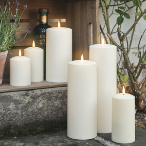 6 TruGlow® Waterproof Outdoor Candles With Remote Control