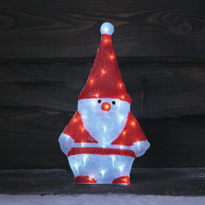 51cm Santa Claus LED 2D Acrylic Figure