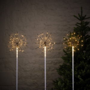 Shooting Starburst Stake Light Trio
