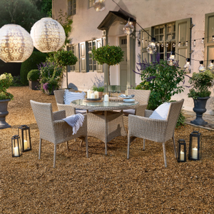 The Arran 4-Seater Round Dining Set