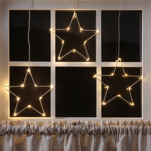 Osby LED Stern Fensterdeko 3er Set