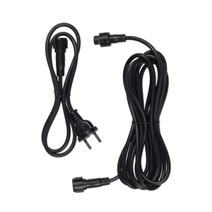 Ultimate Connect Stecker & Verlängerungskabel schwarz