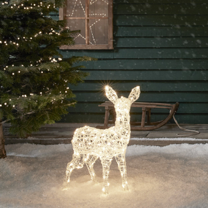Bicolor LED-Rentier Rehkitz L Swinsty