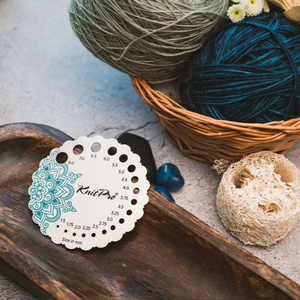 Jauge en métal ronde pour aiguilles à tricoter Mindful KnitPro