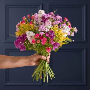Alstroemeria, Solidago and Phlox Bouquet