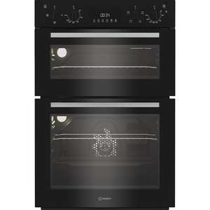 INDESIT BLACK ELECTRIC DOUBLE