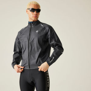 Dare 2B Mens Resphere Cycling Waterproof Jacket - M / Ebony Grey