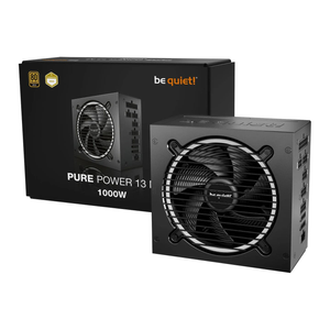 be quiet! Pure Power 13 M 1000W 80 Plus Gold Fully Modular ATX 3.1 PSU Power Supply - BP028EU