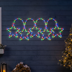5 Star LED Rope Light Decoration