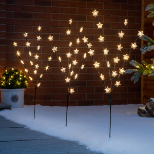 Star Branch Path Lights (Set of 3 x 84cm)