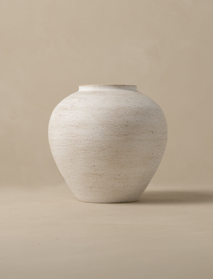Arina Vase - Brushed white