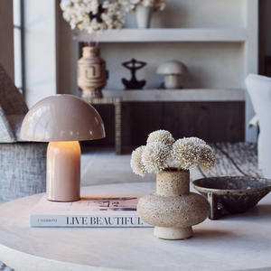 Decker Table Lamp, Taupe