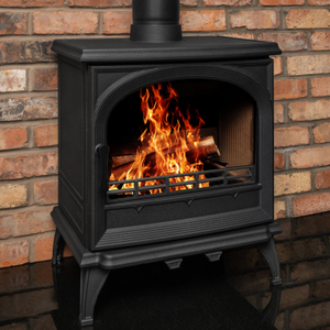 Mazona Albourne 10kW Multifuel Woodburning Stove, Freestanding, Eco Design Approved