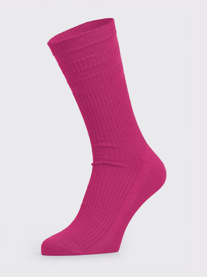 Fuchsia Soft Top Cotton Socks