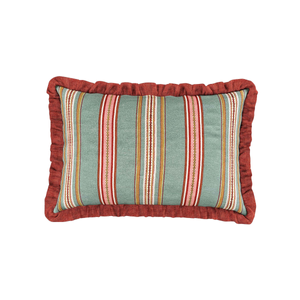 Enys Garden Cushion 60cm x 40cm, Blush & Jade