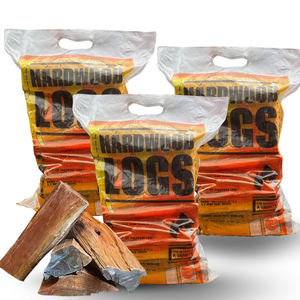 Wonky Hardwood Logs Handy bag - 3 Bag Deal
