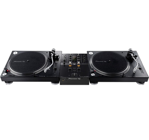 Pioneer DJ PLX-500 Turntable and DJM-250Mk2 DJ Equipment Package