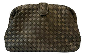 Bottega Veneta the Lauren 1980 Intrecciato Clutch Bag With Mirror