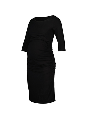 Atatlanta Maternity Nursing Dress - 2 (UK Size 10) / Caviar Black