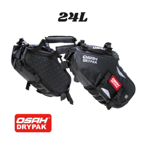 OSAH - Drift Rackless Pannier Bags 24L - Without exhaust heat shield