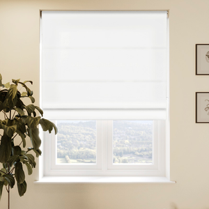 Medina, White - Roman Blind