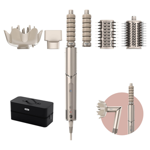 Shark FlexStyle HD446SLUK, 5-in-1 Air Styler & Hair Dryer, Stone
