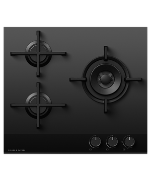 Fisher Paykel CG603DLPGB4 60cm Series 9 3 Burner Gas Hob