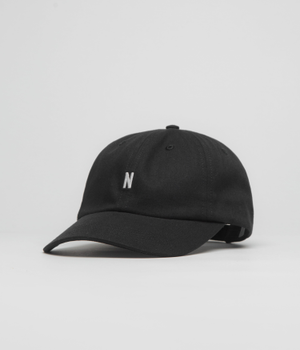 Norse Projects Twill Sports Cap - Black