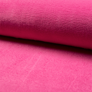 Tissu doudou câlin - Fuchsia