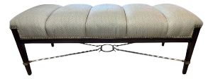 Marge Carson Bolero Upholstered Bench