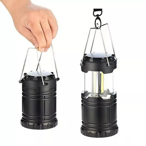 Kingavon Large Collapsible COB LED Camping Lantern with 260 Lumens Brightness and 360° Illumination – Portable Outdoor Light with Carry Handles