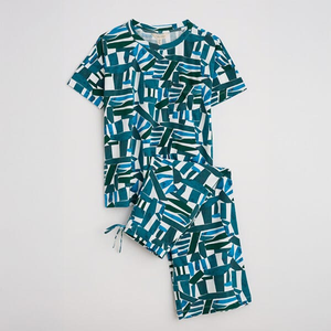 Seasalt Moonlight Pyjamas Cornish Stones Chalk Size 14