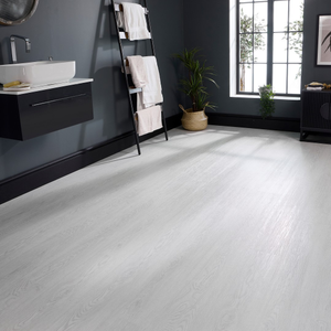 Aqua Plank White Antique Oak Click Vinyl 