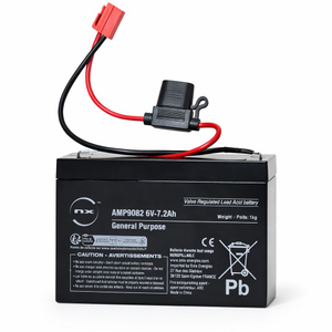 6V 7AH Rechargeable Lead Acid Battery 6 Volt for Kids Ride on Cars