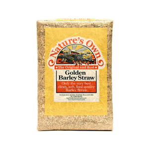 Natures Own Golden Barley Straw - Large 1.8kg