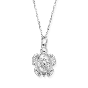 Silver Sheltered Glow Necklace