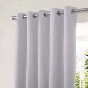 Gemini Natural Blackout Ready Made Eyelet Curtains