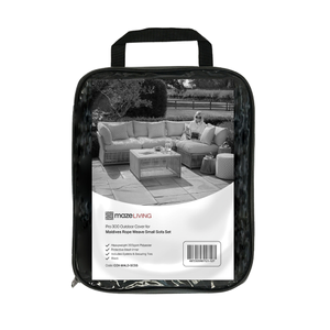 Maze - Pro 300 Outdoor Furniture Cover for Maldives Rope Weave Small Corner Sofa Set